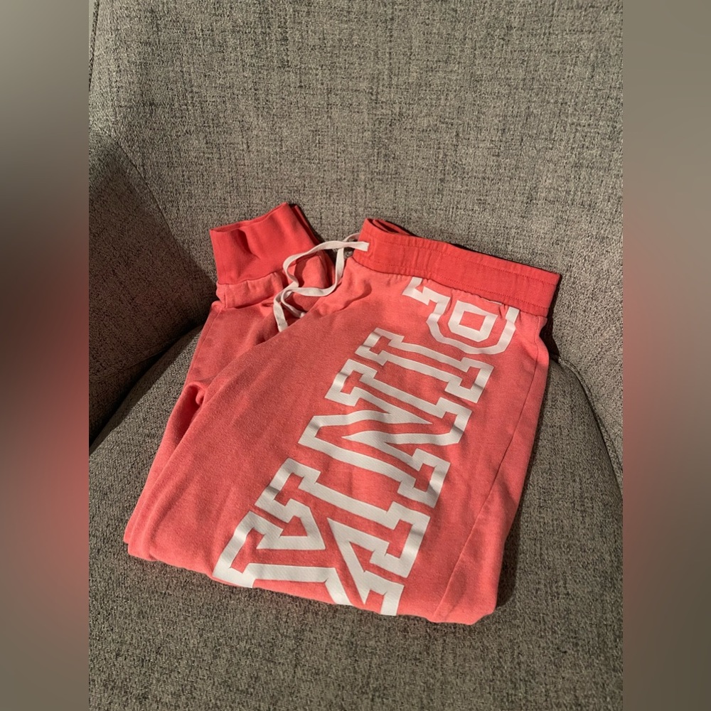 PINK VS lounge sweats.